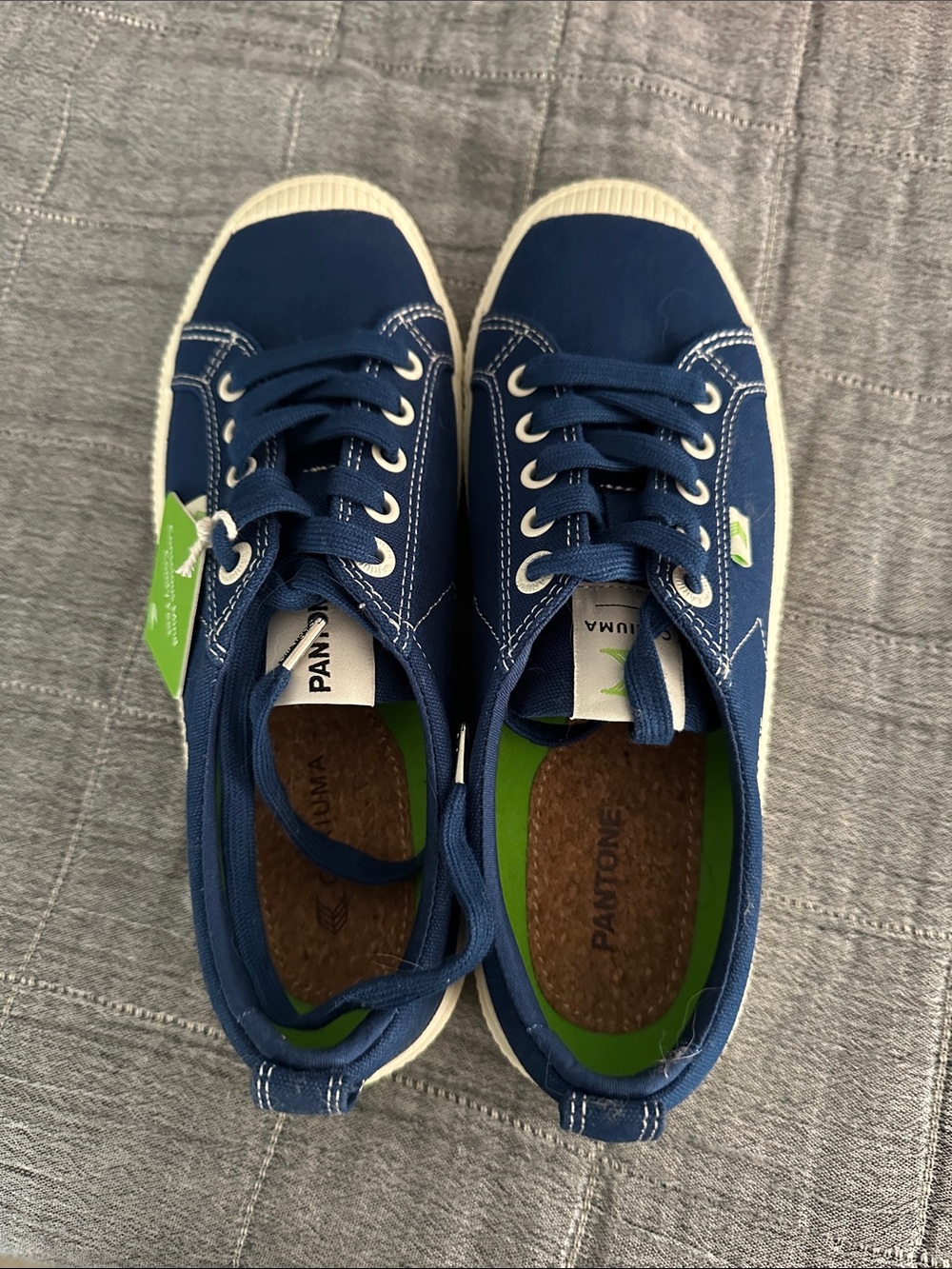 Cariuma Women’s Pantone Blue Canvas Sneakers -NWT